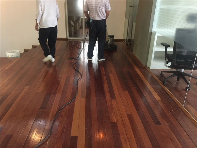 合川区地面清洗案例